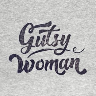 Gutsy Woman blockprint T-Shirt